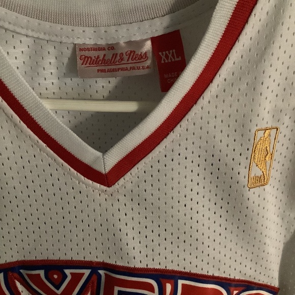 Allen Iverson Throwback 76ers Jersey Mens XXL - Picture 3 of 10